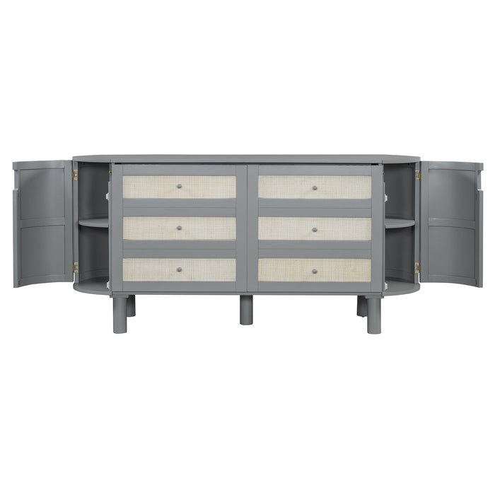 Murphy Bed With Hidden Storage & Modern Woven Design