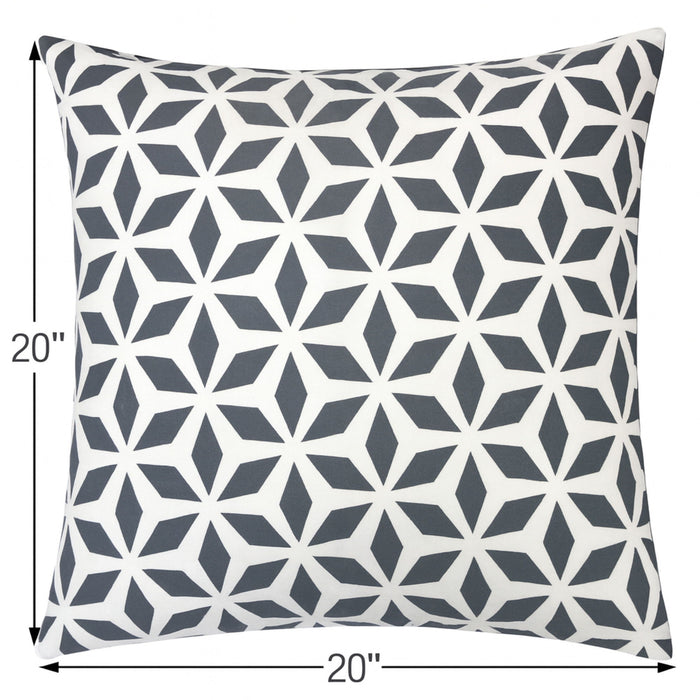 Crystal Burst - Outdoor & Indoor Pillow