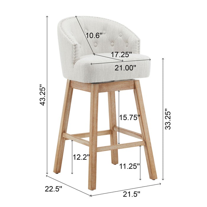 Swivel Counter Stools (Set of 2)