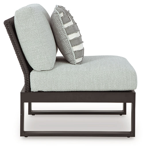 Beachloft 5-Piece Outdoor Sectional with Ottoman