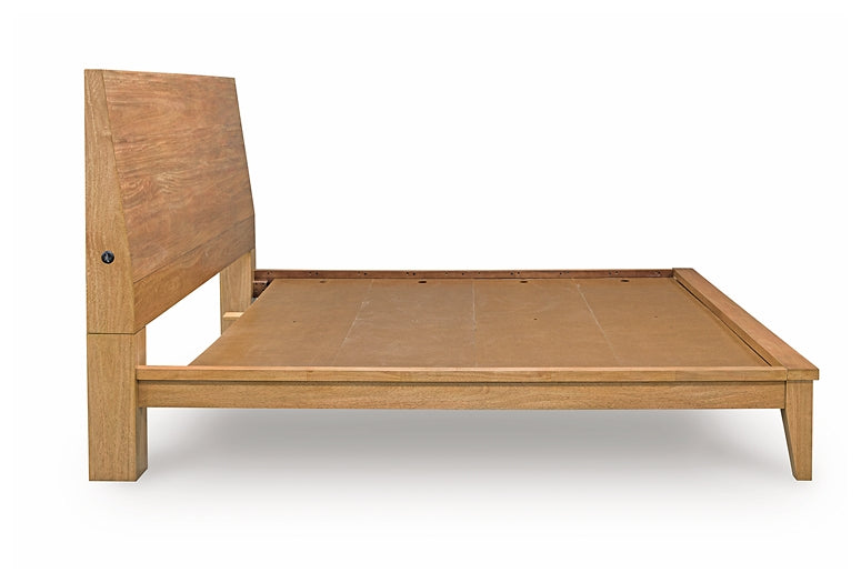 Sherbana  Panel Bed