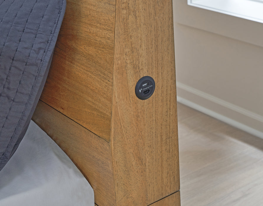 Sherbana  Panel Bed