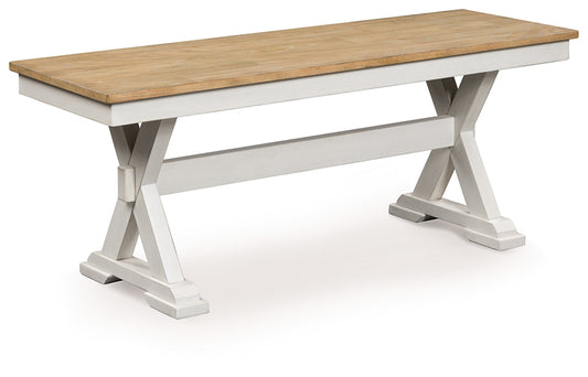 Purlaney Large Dining Room Bench