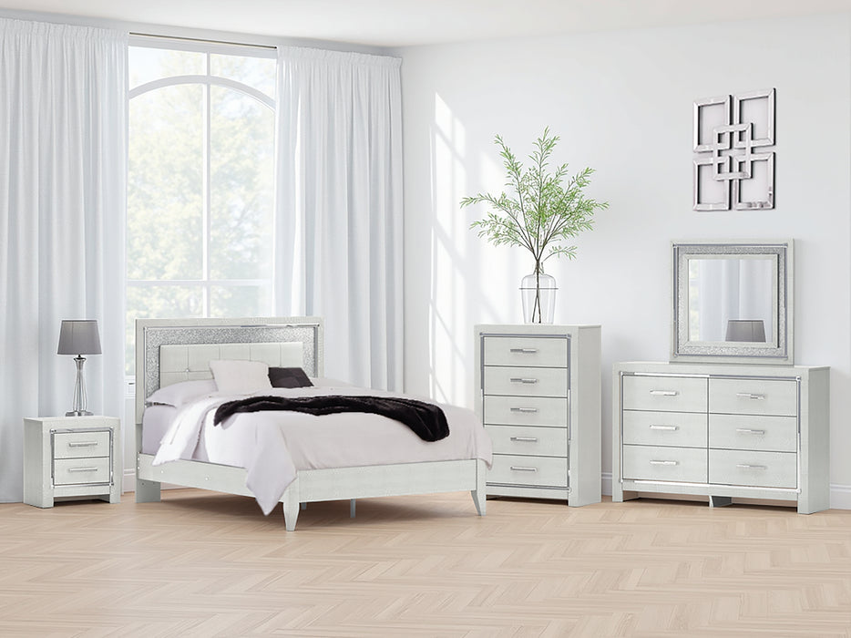 Zyniden  Upholstered Panel Bed