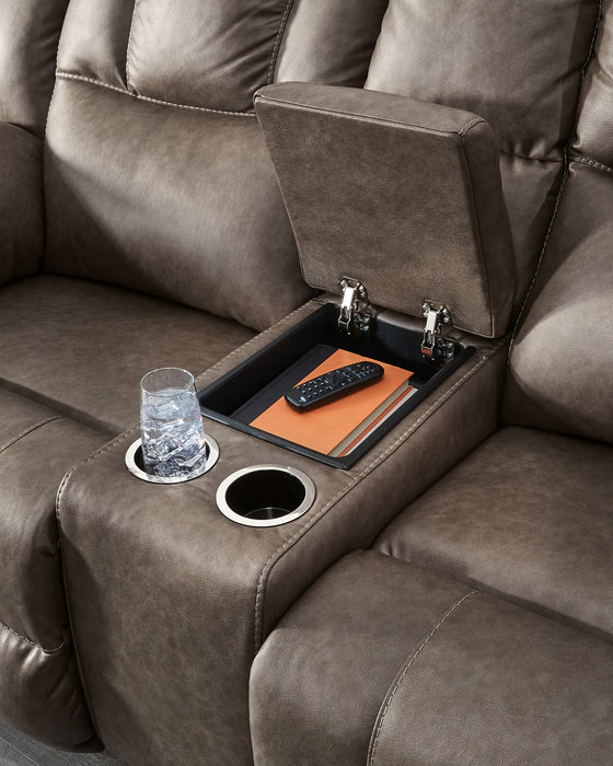Lowilla DBL Rec Loveseat w/Console