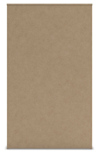 King Panel Bed with Mirrored Dresser and Chest