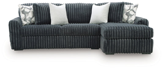 Midnight-Madness 2-Piece Sectional Sofa Chaise