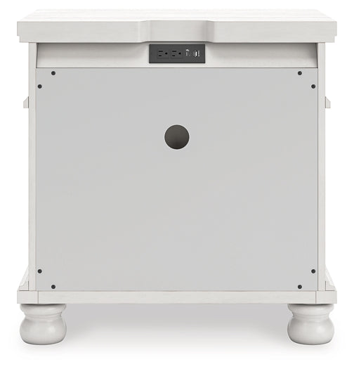 Rowlenstown King Poster Bed, Dresser, Mirror and Nightstand