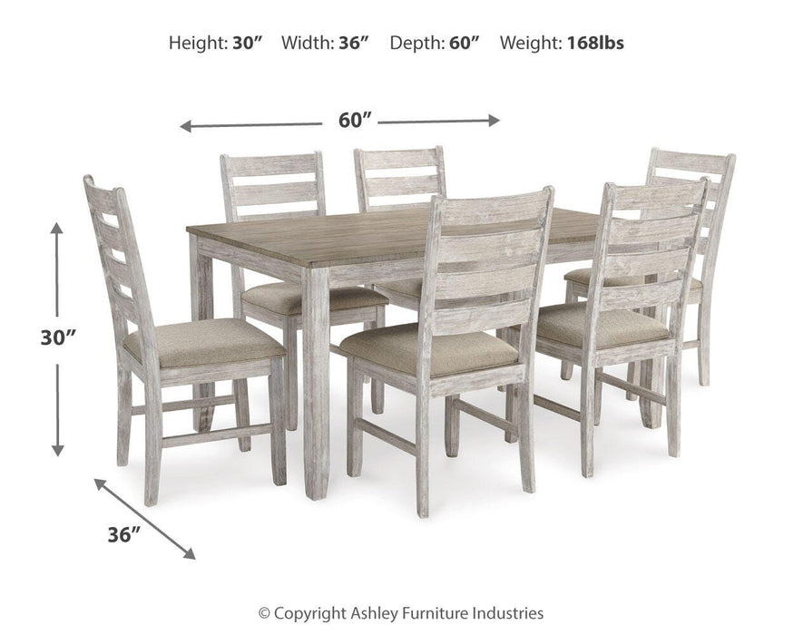 Skempton Dining Room Table Set (7/CN)