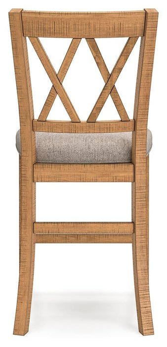 Havonplane Upholstered Barstool (2/CN)