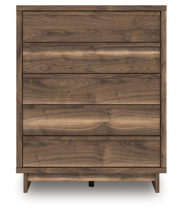 Chirason Five Drawer Wide Chest
