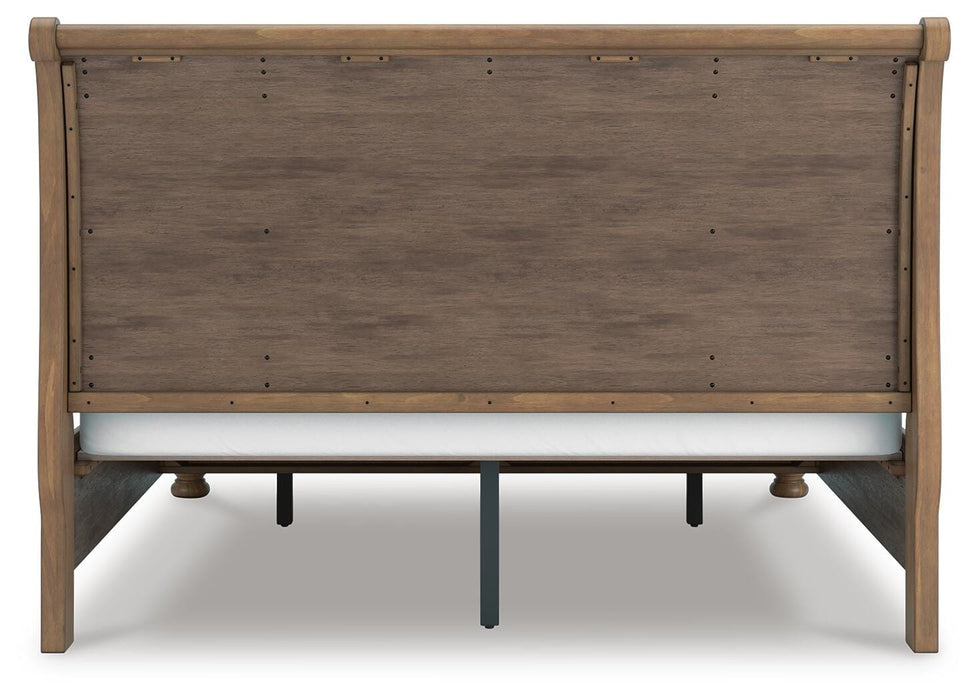 Feddinger King Storage Sleigh Bed