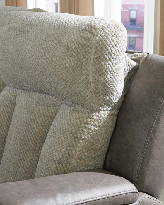 Branthorpe PWR REC Sofa with ADJ Headrest