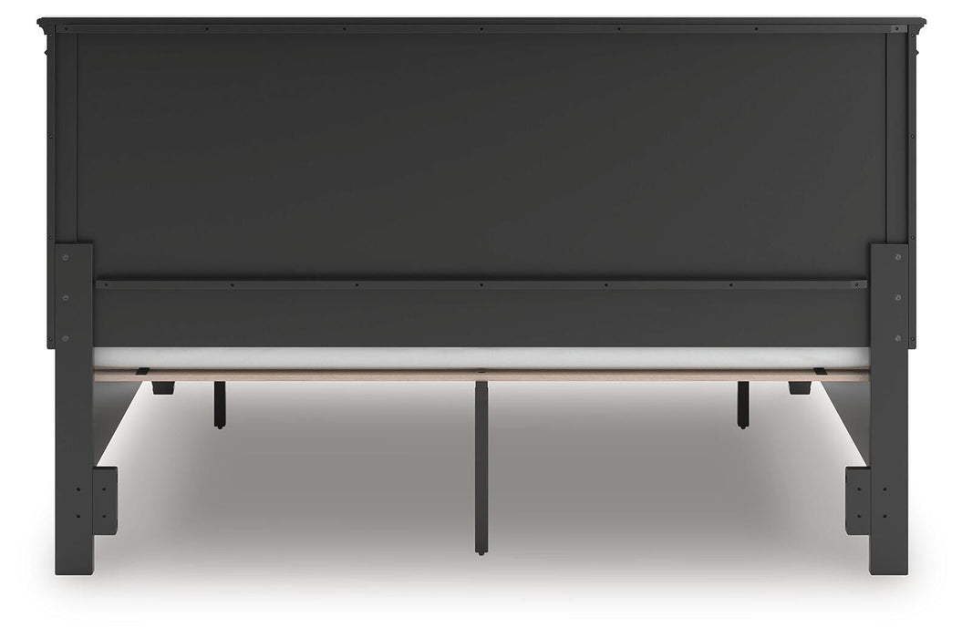 Lanolee King Panel Storage Bed