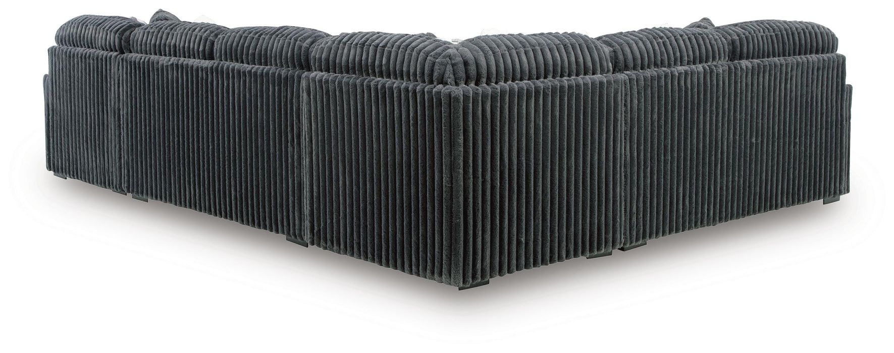 Midnight-Madness 4-Piece Sectional with Chaise