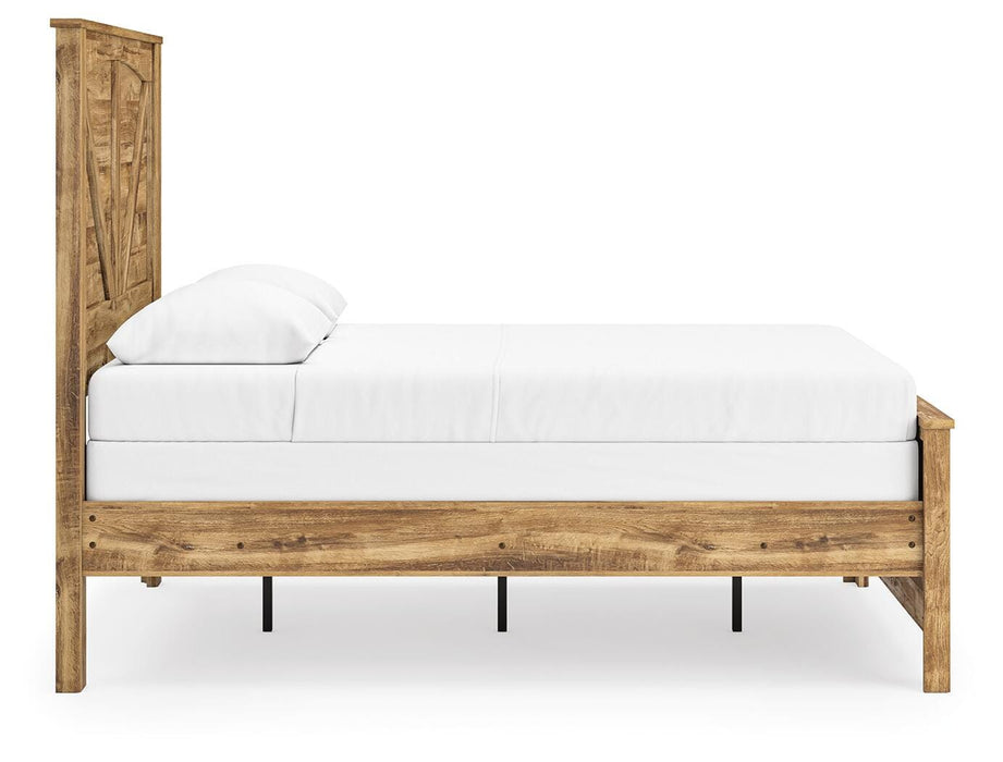 Maystonna Queen Crossbuck Panel Bed