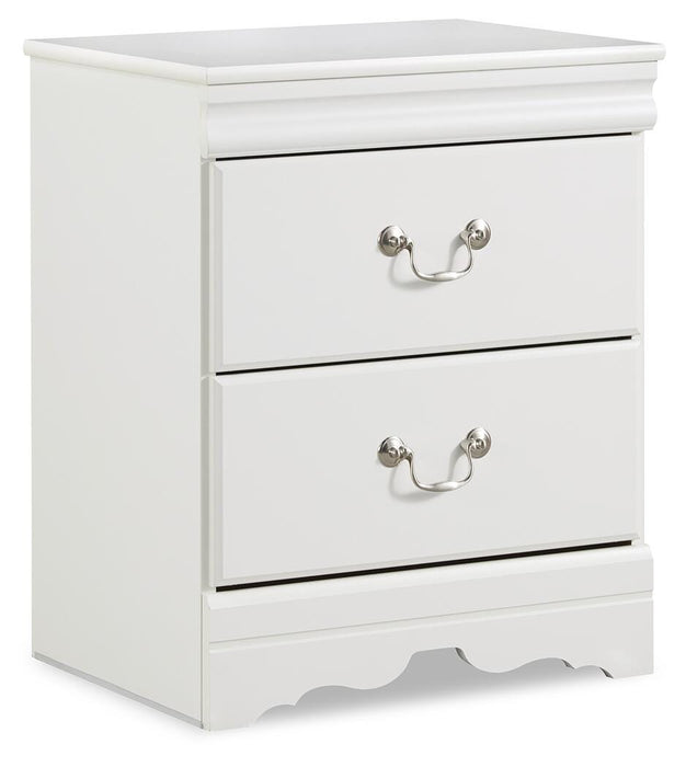 Anarasia Full Sleigh Bed, Dresser, Mirror, Chest and Nightstand