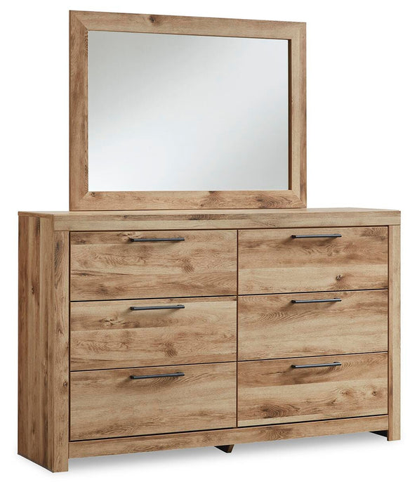 Hyanna Queen Panel Headboard, Dresser, Mirror, Chest and Nightstand