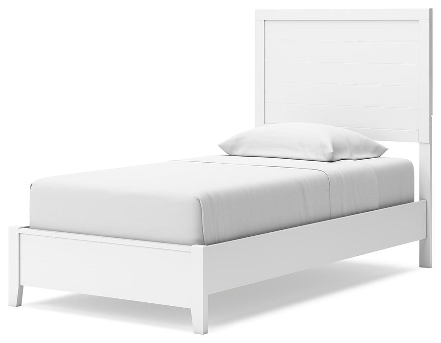 Binterglen Twin Panel Bed, Dresser, Mirror, Chest and Nightstand