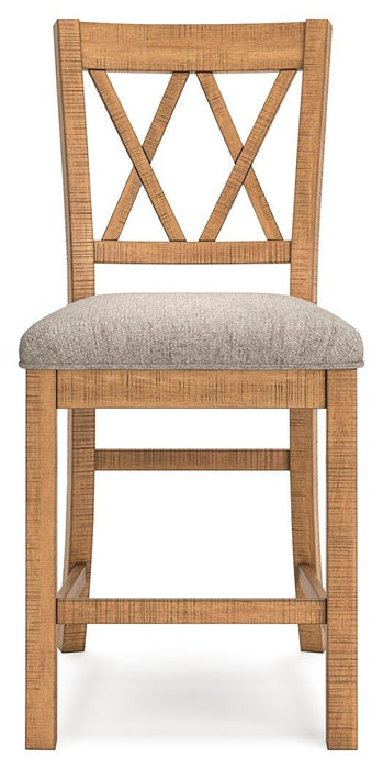 Havonplane Counter Height Dining Table and 6 Barstools