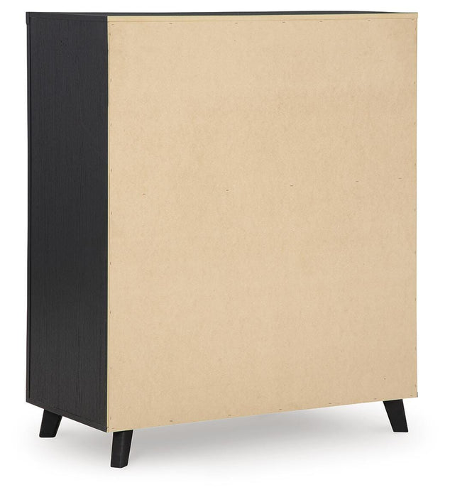 Danziar King Panel Headboard, Dresser, Mirror, Chest and Nightstand