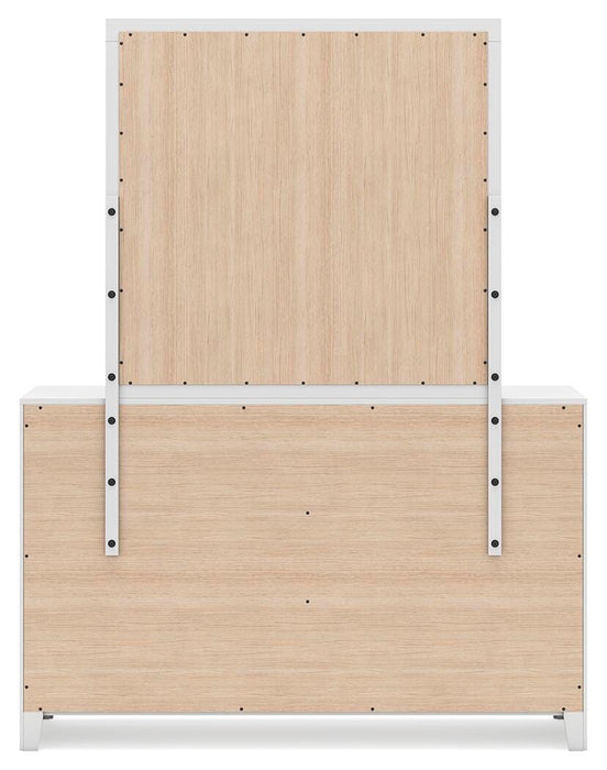 Binterglen King Panel Bed, Dresser, Mirror, Chest and Nightstand