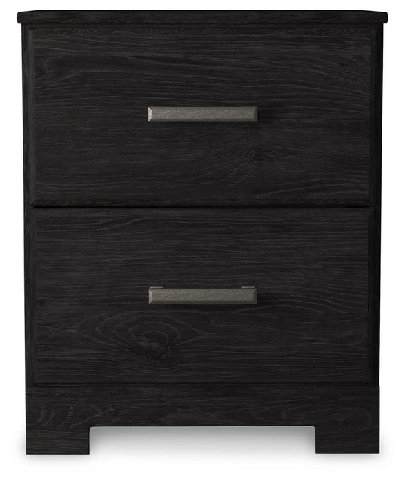 Belachime Queen Panel Bed with Mirrored Dresser, Chest and Nightstand