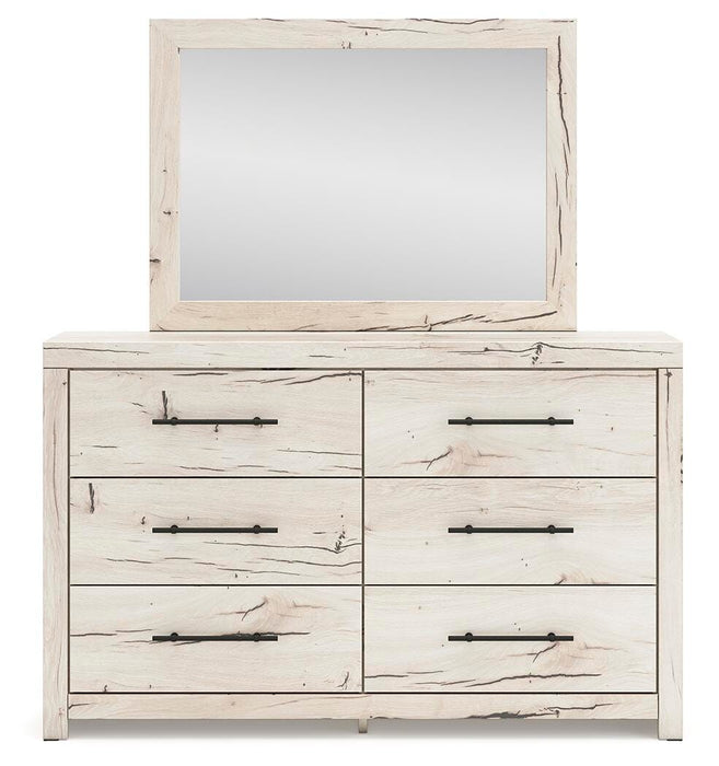 Lawroy Full Panel Storage Bed, Dresser, Mirror, Chest and Nightstand