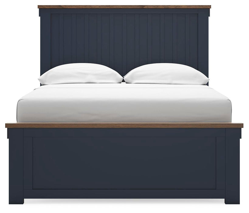Landocken Full Panel Bed, Dresser, Mirror, Chest and Nightstand