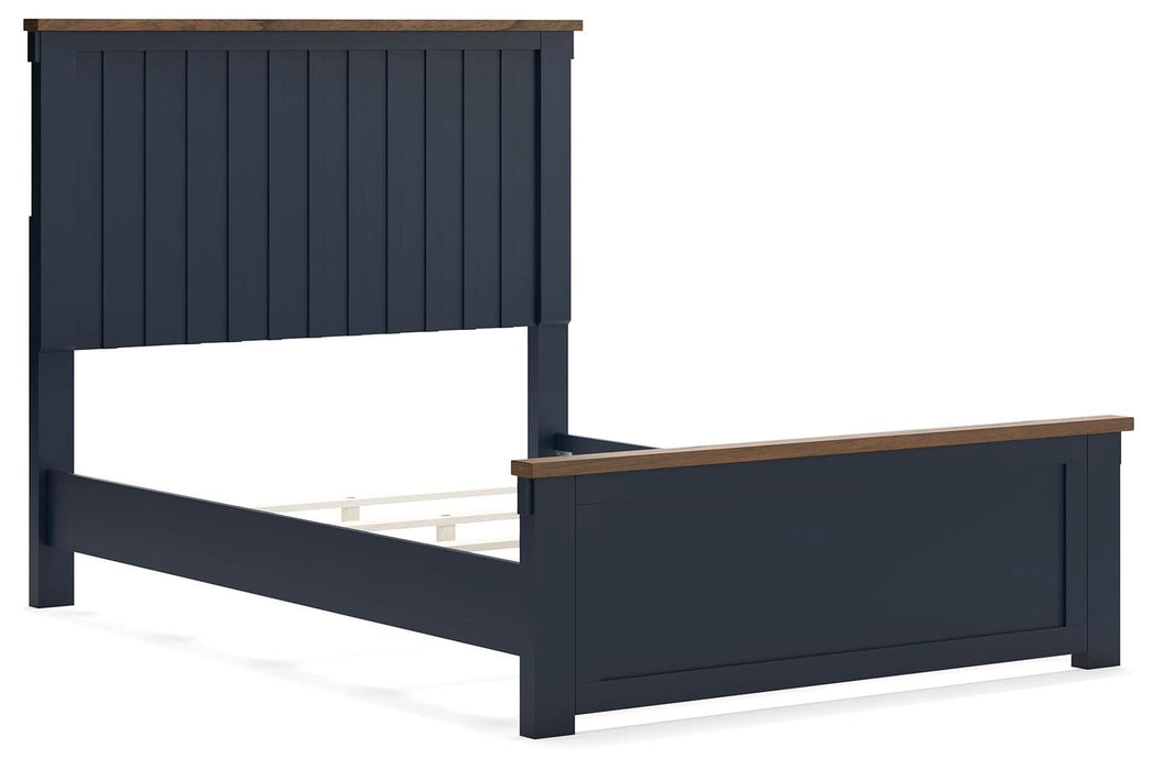 Landocken Full Panel Bed, Dresser, Mirror, Chest and Nightstand