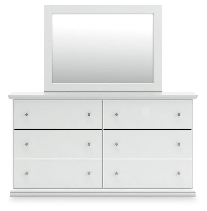 Bostwick Shoals Full Panel Bed, Dresser, Mirror, Chest and Nightstand