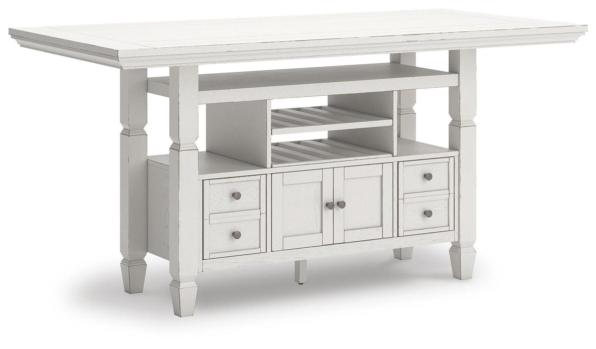 Robbinsdale Counter Height Dining Table and 6 Barstools
