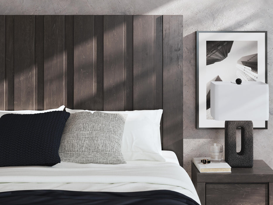 Fraluna King Panel Storage Bed, Dresser and Mirror
