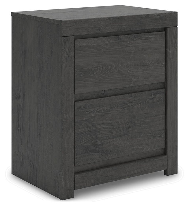 Fraluna King Panel Bed, Dresser, Mirror and Nightstand