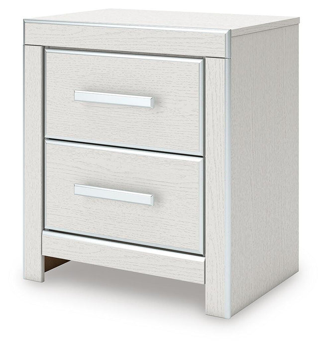 Zuraleus Queen Upholstered Bed, Dresser, Mirror and Nightstand