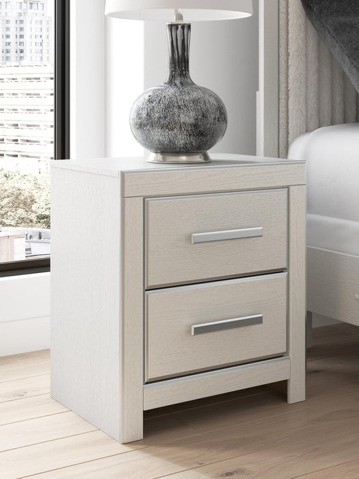 Zuraleus King Upholstered Panel Bed, Dresser, Mirror, Chest and Nightstand