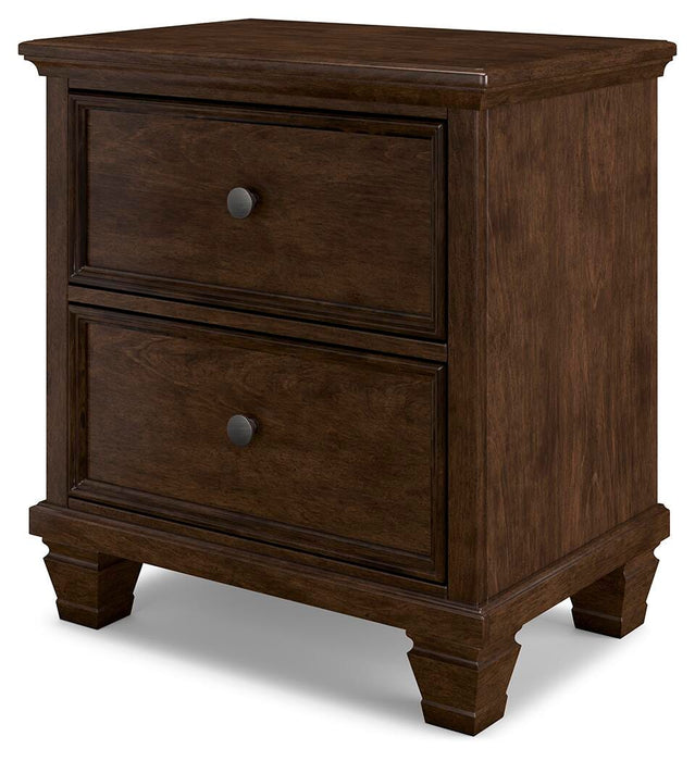 Danabrin King Panel Storage Bed, Dresser, Mirror and Nightstand