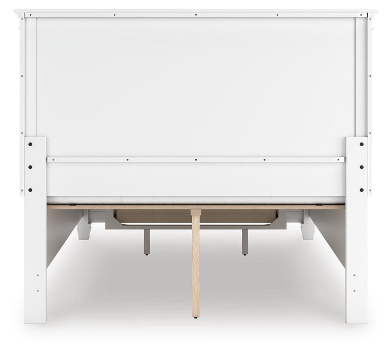 Fortman Full Panel Storage Bed, Dresser and Mirror