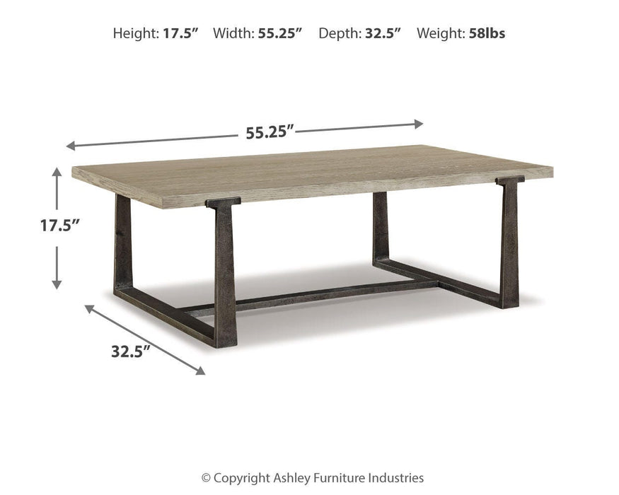 Dalenville Rectangular Cocktail Table