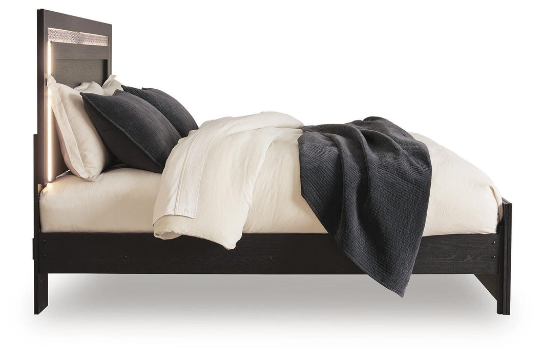 Shoralli King Panel Bed