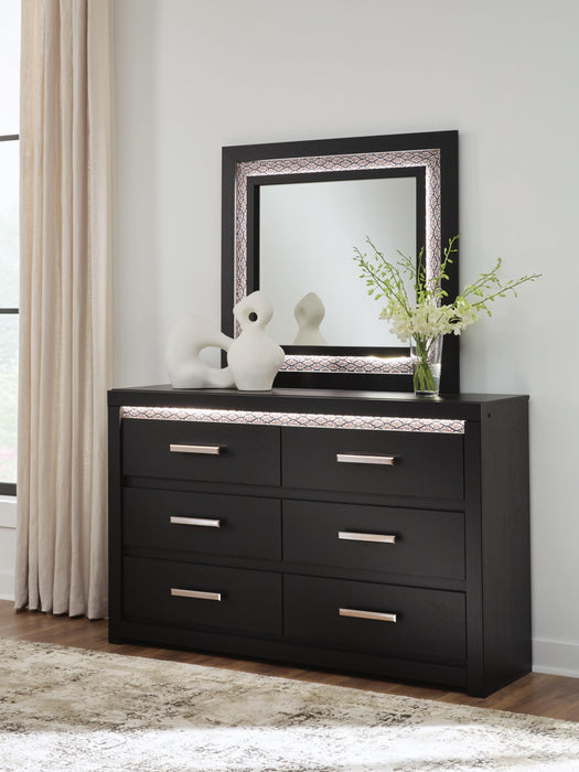 Shoralli Dresser and Mirror
