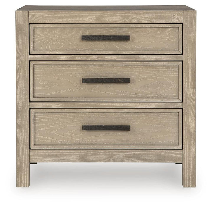 Calmoro Three Drawer Night Stand