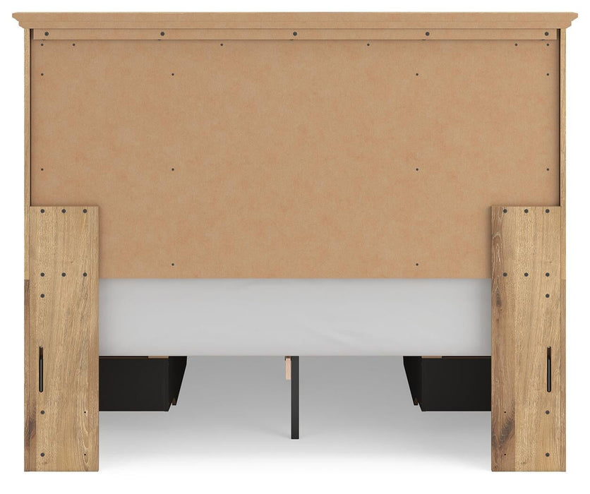 Makidern Queen Panel Storage Bed