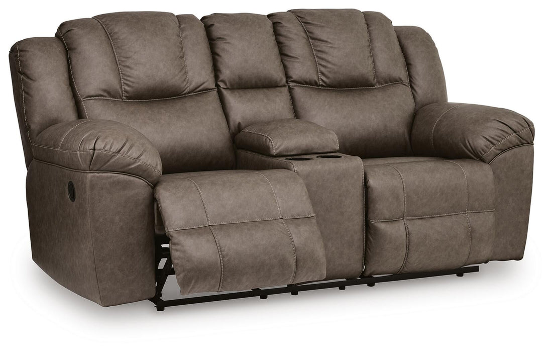 Lowilla DBL Rec Loveseat w/Console