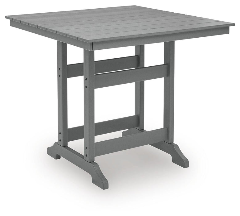 Sanctuary Beach Square Counter TBL w/UMB OPT