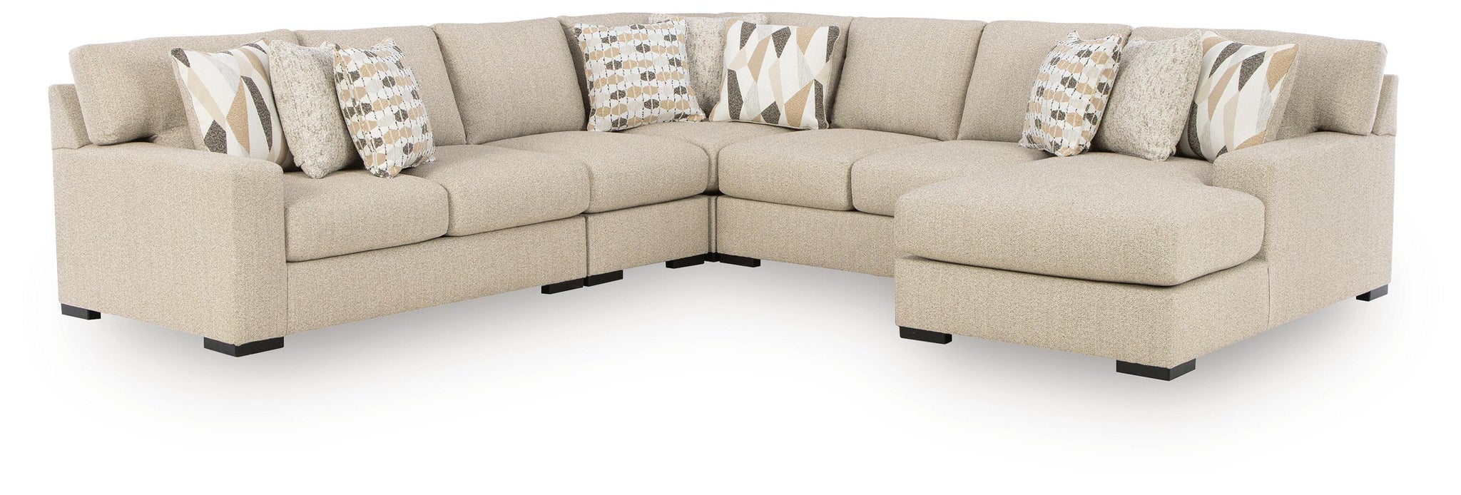 Laurelgrove 5-Piece Sectional with Chaise