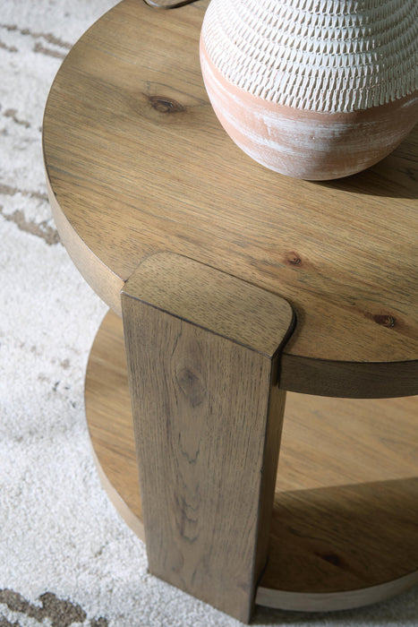 Flangren Round End Table