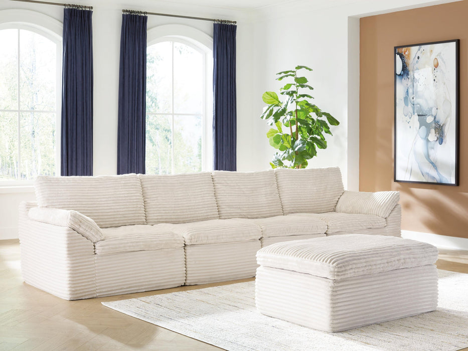 Fannin 4-Piece Sectional with Ottoman