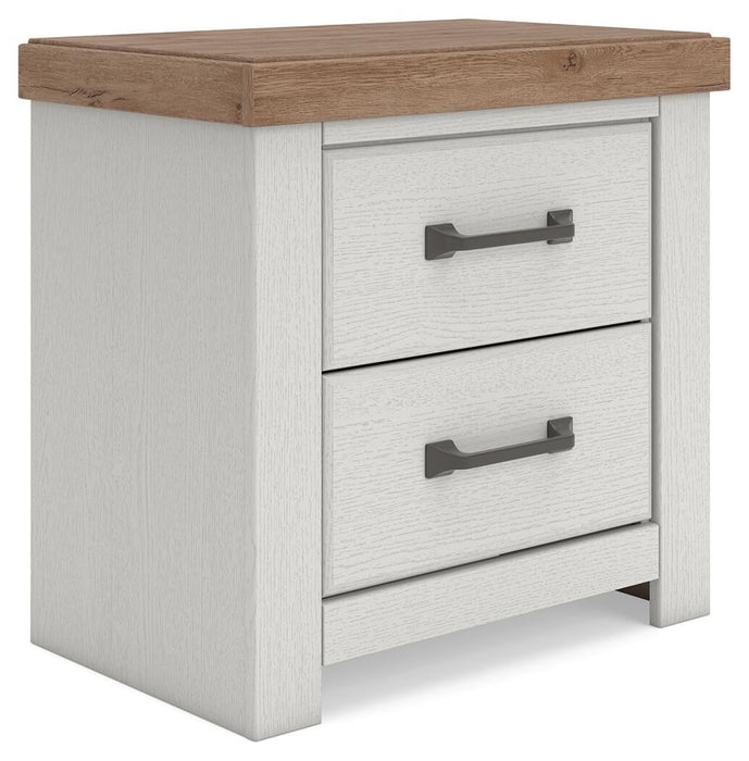 Savonport Two Drawer Night Stand
