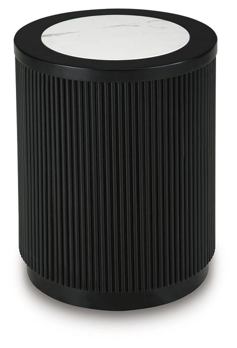 Grayman Round End Table